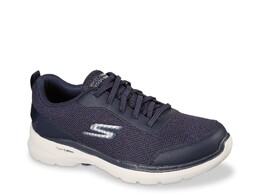 Кроссовки Skechers GOwalk 6 Bold Knight с круглым носком, темно-синий 520741 | navy
