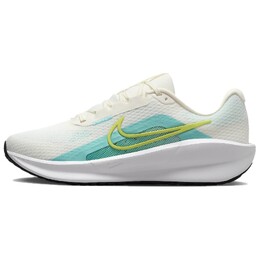 Кроссовки DOWNSHIFTER 13 унисекс с низким верхом белого/синего/зеленого цвета Nike fd6454-101 | sail/green frost/glacier blue/cyber