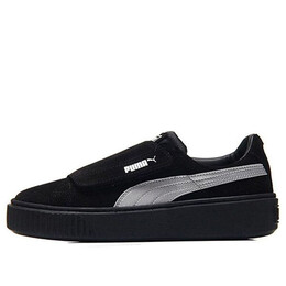 Кроссовки platform strap satin shoes black Puma, черный 366009-02 | black
