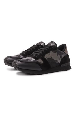 Комбинированные кроссовки Rockrunner Valentino 6y2s0723/nta