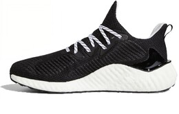 Кроссовки Alphaboost унисекс с низким верхом, черные/белые Adidas eg6537