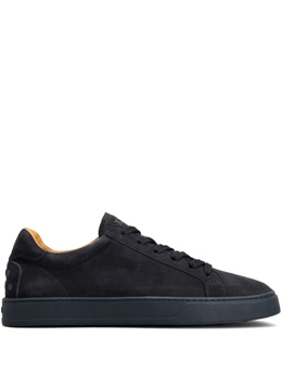 Замшевые кеды Tod's, синий xxm04l0hz40hr0 | синий