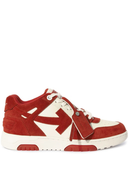 Off-White кроссовки Out Of Office, красный omia189s25lea0072701 | красный