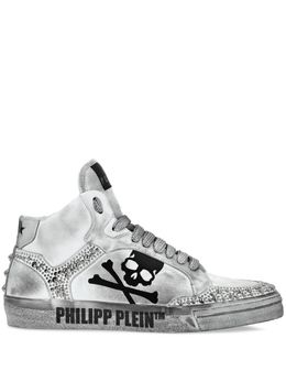 Philipp Plein кроссовки Studs Retrokickz TM, белый saesusc0683ple075n | белый