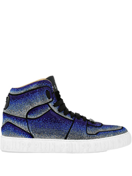 Philipp Plein высокие кеды, синий saesmsc4010ple009n | синий