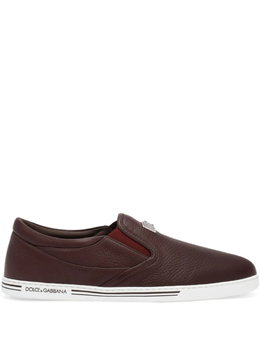 Кроссовки-слипоны с логотипом Dolce & Gabbana, красный cs2321a8034 | красный