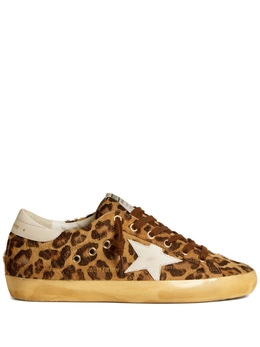 Golden Goose кеды Super Star, коричневый gwf00101f006579 | коричневый
