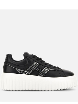 Кроссовки Hogan H-Stripes, черный hxw6450fo60u48 | черный
