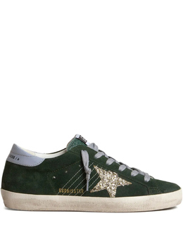 Кроссовки Golden Goose Super Star, зеленый gwf00101f007200 | зеленый