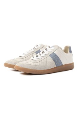 Кожаные кеды Replica Maison Margiela s58ws0266/p8224