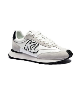 Кроссовки женские Karl Lagerfeld кожаные с логотипом, белый kl251m0001203360041 | bianco