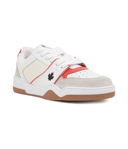 Кроссовки кожаные Dsquared2, бежевый dq241m0000690560041 | beige