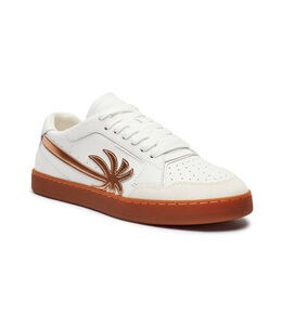 Кроссовки кожаные Palm Angels, белый pg245m0000050340042 | bianco