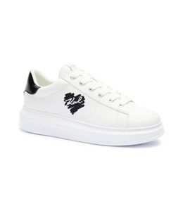 Кроссовки мужские Karl Lagerfeld кожаные с сердцем, белый kl251m0001050110040 | bianco