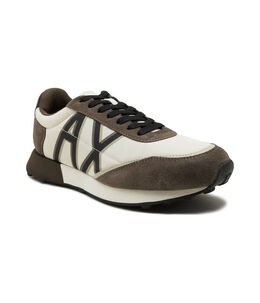 Кроссовки Armani Exchange, бежевый / коричневый ax235m000144f570041 | crema