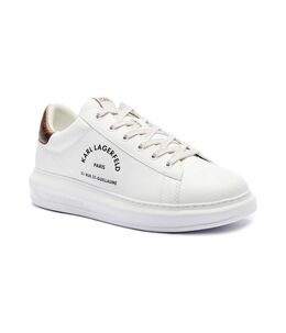 Кроссовки мужские Karl Lagerfeld кожаные с логотипом, белый kl251m000099c340040 | bianco