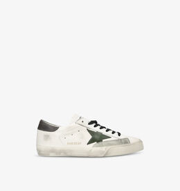 Низкие кожаные кроссовки с аппликацией в виде звезды Super star Golden Goose, мультиколор r04376976 | white/oth
