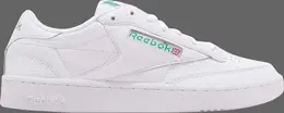 Лимитированные кроссовки club c 85 'archive pack' Reebok, белый cn0645 | white