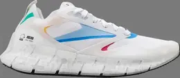 Лимитированные кроссовки blackeyepatch x zig kinetica horizon 'white' Reebok, белый fy3082 | white