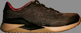 Кроссовки national geographic x nano x2 grow 'animal print - black' Reebok, черный 000710 | black