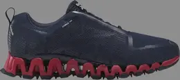 Кроссовки zigwild trail 6 'vector navy flash red' Reebok, синий h03820 | blue