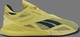 Кроссовки nano x 'chartreuse vector navy' Reebok, желтый fw8128 | yellow