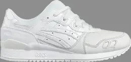 Лимитированные кроссовки gel lyte 3 'triple white' Asics, белый 00023 | white
