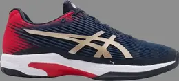 Лимитированные кроссовки gel solution speed ff 'peacoat' Asics, синий 0001762 | blue