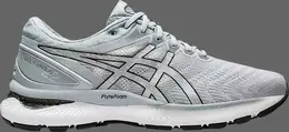 Кроссовки gel nimbus 22 'pure silver' Asics, серебряный 1011a680 102 | silver