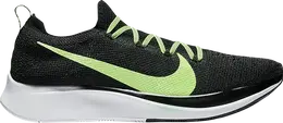 Кроссовки Nike Zoom Fly Flyknit 'Black Lime Blast', черный ar4561 003 | black