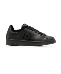 Закрытые кроссовки на плоской подошве Dsquared2, черный snw020201505567 | schwarz