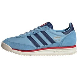 Кроссовки Adidas SL 72 RS Light Blue Better Scarlet, голубой ig4649 | light blue / dark blue / crimson