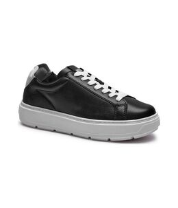 Кроссовки кожаные Love Moschino Bold40, черный lm251w0000060010036 | nero