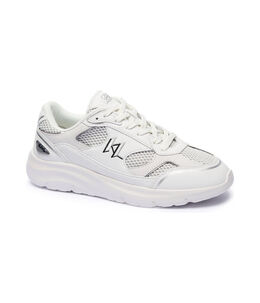 Кроссовки женские Karl Lagerfeld кожаные комбинированные, белый kl244w0000420760037 | bianco