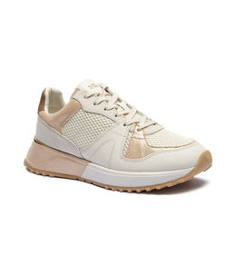 Кроссовки кожаные Michael Kors Jaime, бежевый mk252w0001162410035 | beige