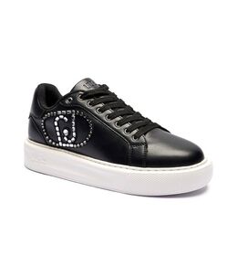 Кроссовки женские Liu Jo Кайли 32 с аппликацией, черный lc251w0000682220036 | nero