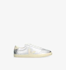 Кроссовки Volley из кожи с металлическим верхом Veja, серебряный r04419092 | silver