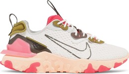 Кроссовки Nike Wmns React Vision 'White Siren Red', белый ci7523 102 | white