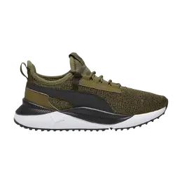 Кроссовки Pacer Easy Street Big Kid Puma, зеленый 384436 09 | olive drab/black