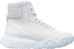 Кроссовки Alexander McQueen Court Trainer High White, белый 667805 wia9i 9065 | white
