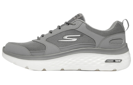 Go Walk Hyper Burst Кроссовки для мужчин с низким верхом светло-серые Skechers 216191-ltgy