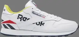 Кроссовки classic leather 'ati' Reebok, белый eg5275 | white