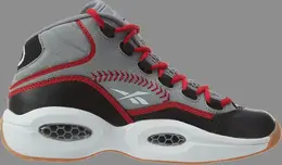 Кроссовки question mid practice big kids 'grey gum' Reebok, серый v70407 | grey