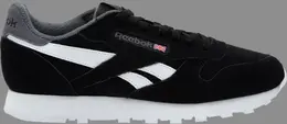 Кроссовки Reebok Classic Leather, черный cn7107 | black