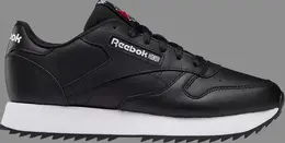 Кроссовки wmns classic leather ripple 'black white' Reebok, черный gx5093 | black