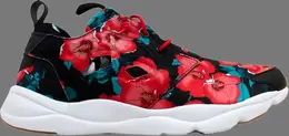 Кроссовки wmns furylite fg ' red flowers' Reebok, черный bd1099 | black