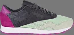 Кроссовки wmns classic nylon cb 'sage coal' Reebok, зеленый bd1276 | green