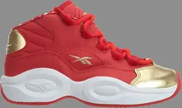 Кроссовки question mid little kids 'scarlet gold' Reebok, красный v72703 | red