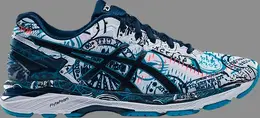 Кроссовки gel kayano 23 'nyc' Asics, белый t6a2n 0158 | white