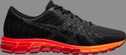 Кроссовки gel quantum 180 4 'black classic red' Asics, черный 0001276 | black